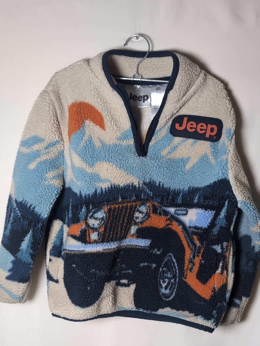 4/5T Jeep Fleece Sweater